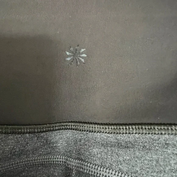 Athleta Grey Two-toned Crop - Picture 4 of 6